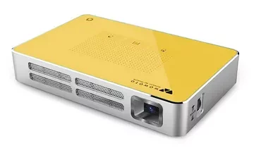 Mobile beamer with yellow top
